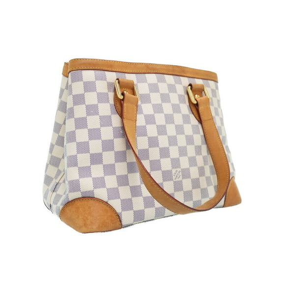 Louis Vuitton Azur Damier Hampstead White PM Bag - Picture 1 of 9